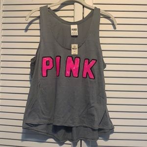 Pink by Victoria’s Secret high low tank